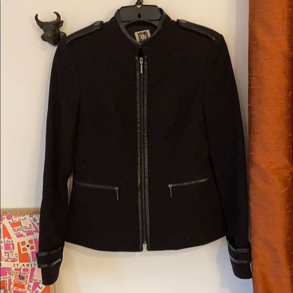 Anne Klein black blazer, size 2